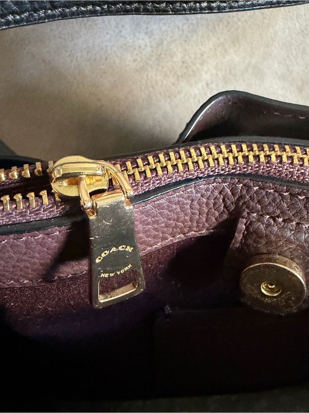 Coach Town Bucket Bag - Picture 9 of 11